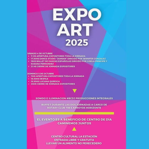 Semana cultural en La Estaci&oacute;n: talleres, muestras y ExpoArt 2025