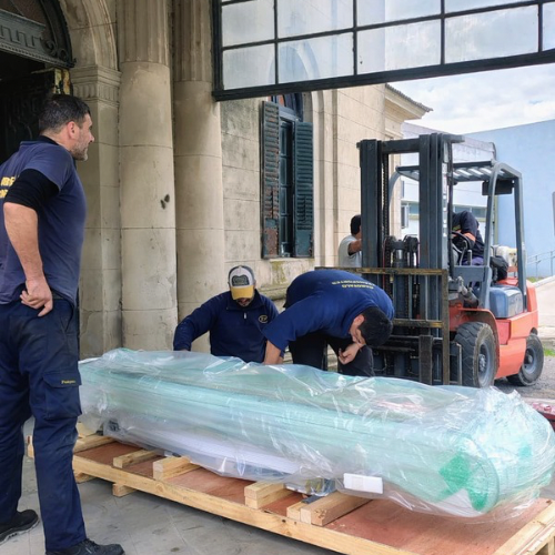 El Hospital recibi&oacute; el Tom&oacute;grafo de &uacute;ltima tecnolog&iacute;a adquirido por la Municipalidad