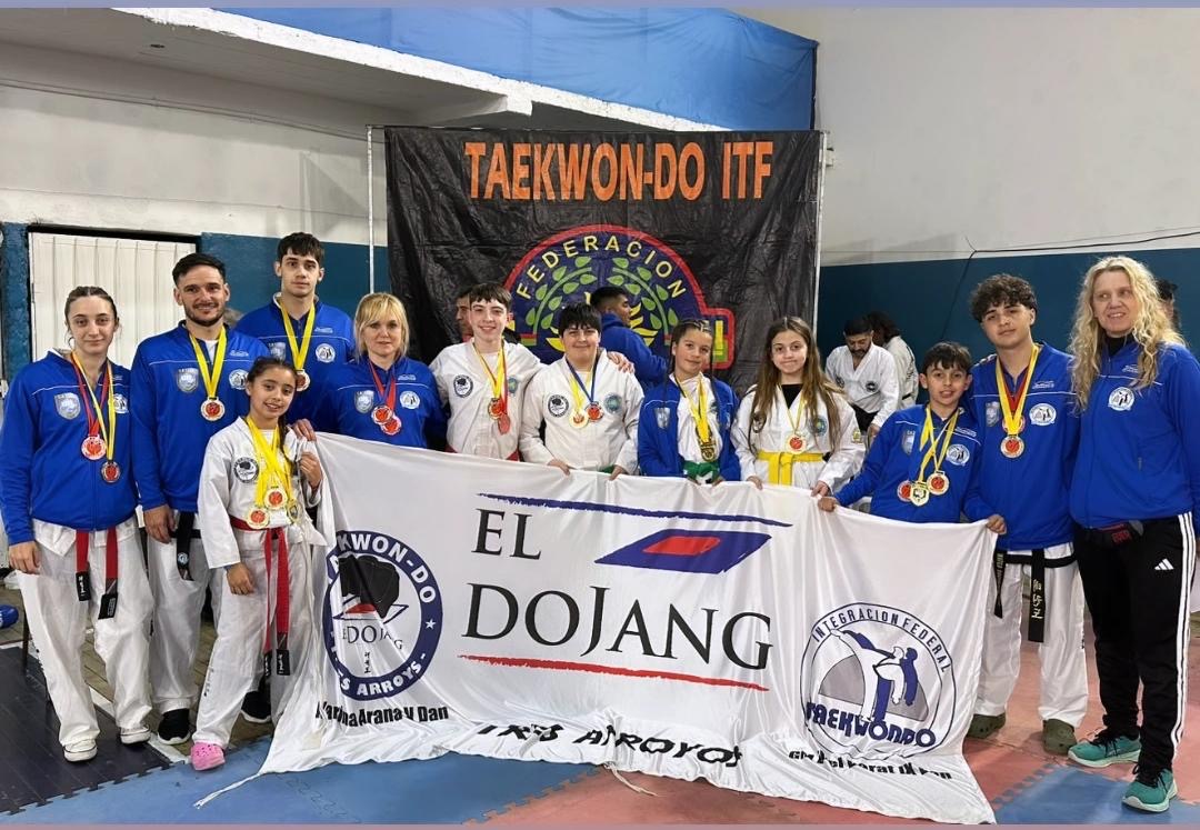 El Dojang de Tres Arroyos se destac&oacute; en torneos de Taekwon-Do en Ameghino y Tapalqu&eacute;