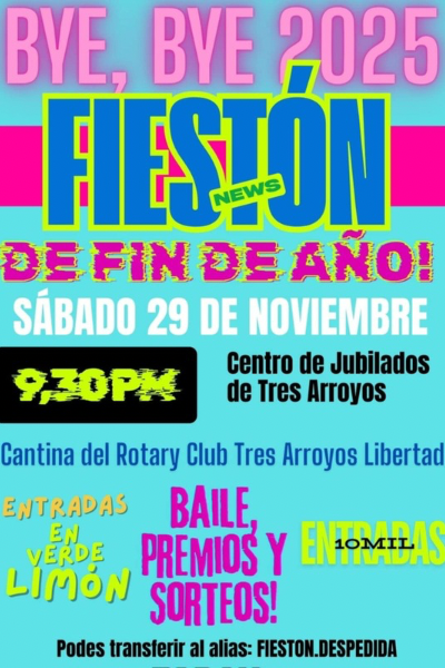 Fiest&oacute;n News despide el 2025 con una celebraci&oacute;n imperdible en la ciudad